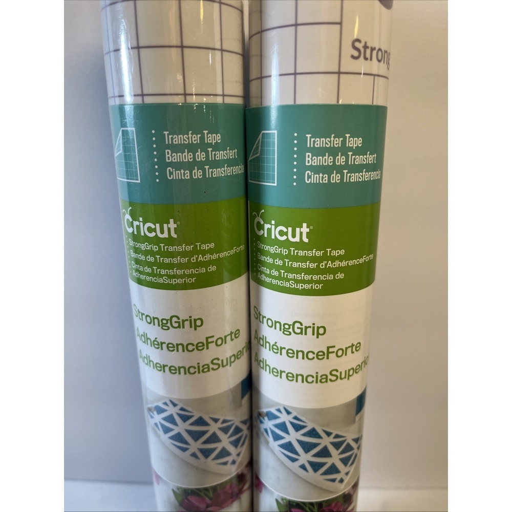 Cricut Transfer Tape 12" x 48" - Set of 2 Strong Grip - Picture 4 of 5